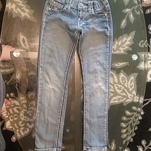 Girls size 6 pink diamond jeans